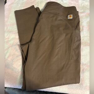 Carhartt women's leggings with zipper pocket